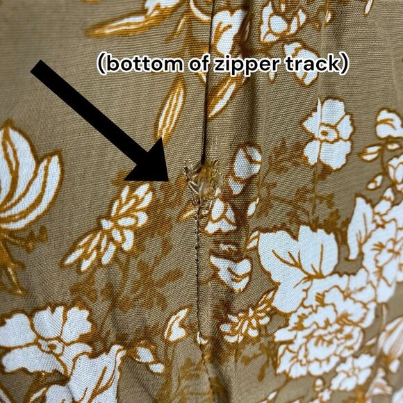 Faithfull the Brand Mini Dress Womens S 4 Floral Strappy Smocked Cottage Boho - Picture 8 of 16